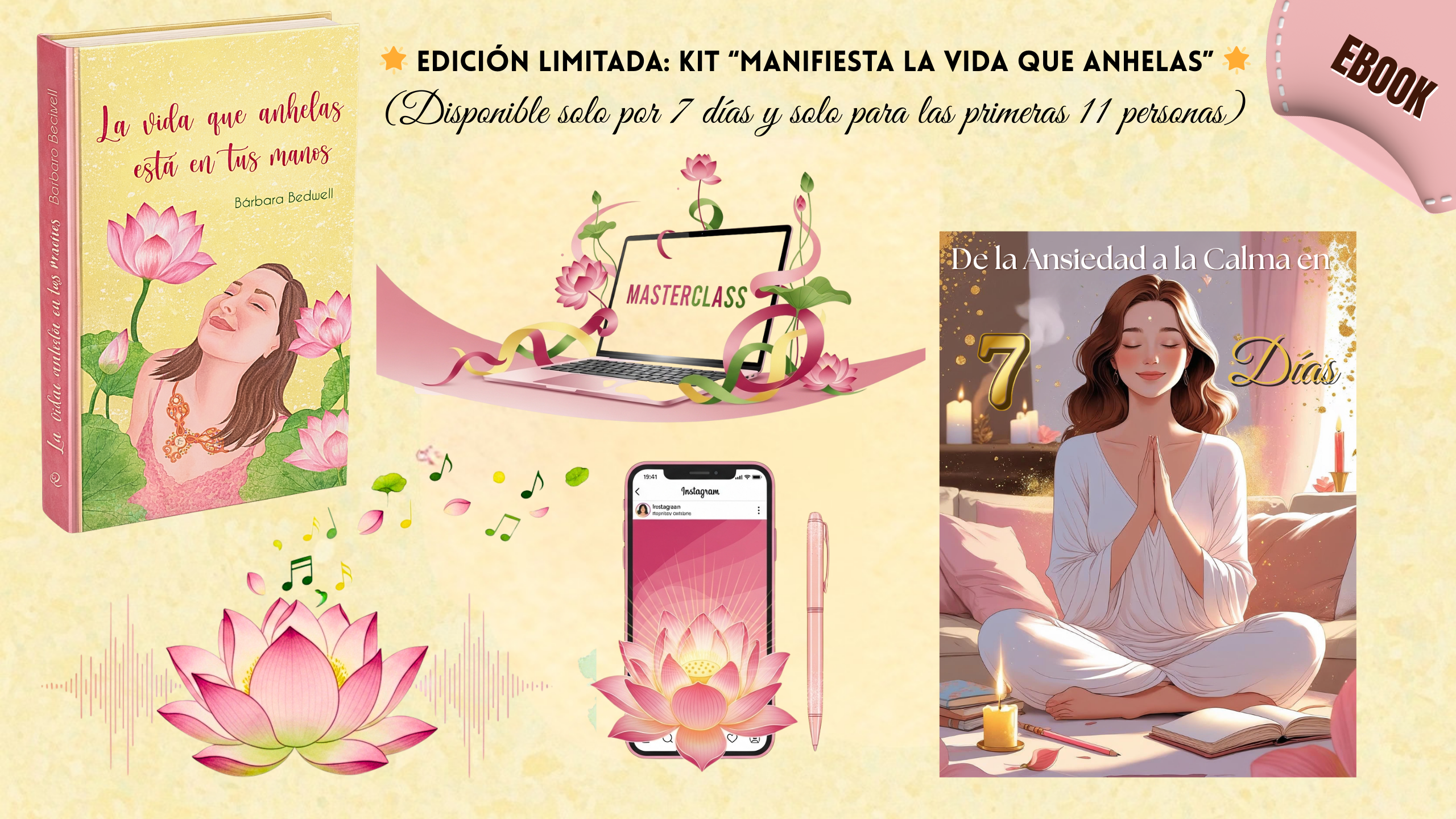 🌟 EDICIÓN LIMITADA: KIT “MANIFIESTA LA VIDA QUE ANHELAS” 🌟