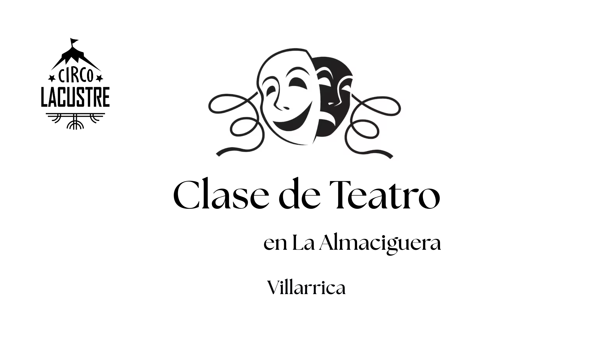 "Clase sueñta" de teatro